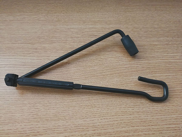 汽車千斤頂手搖桿一次成型，選貝朗線材折彎機