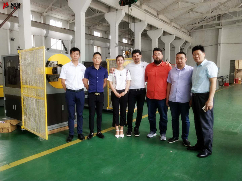 聽說，貝朗數(shù)控彎線機廠家來了外國客戶參觀？
